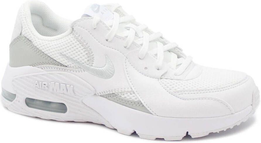 Nike Lage Sneakers Baskets Air Max Excee blanc argent blanc