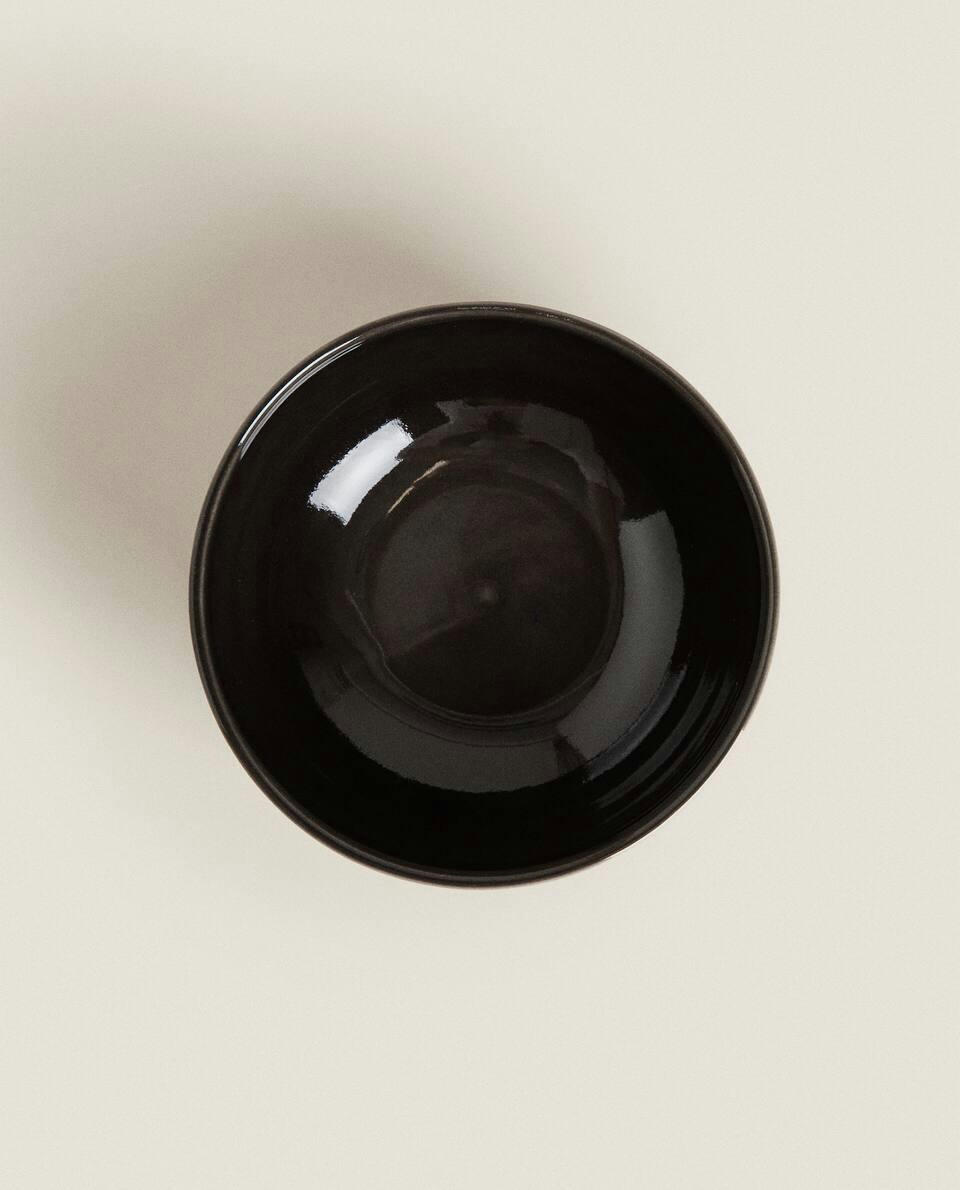 TIGELA DE GRÉS PRETO
