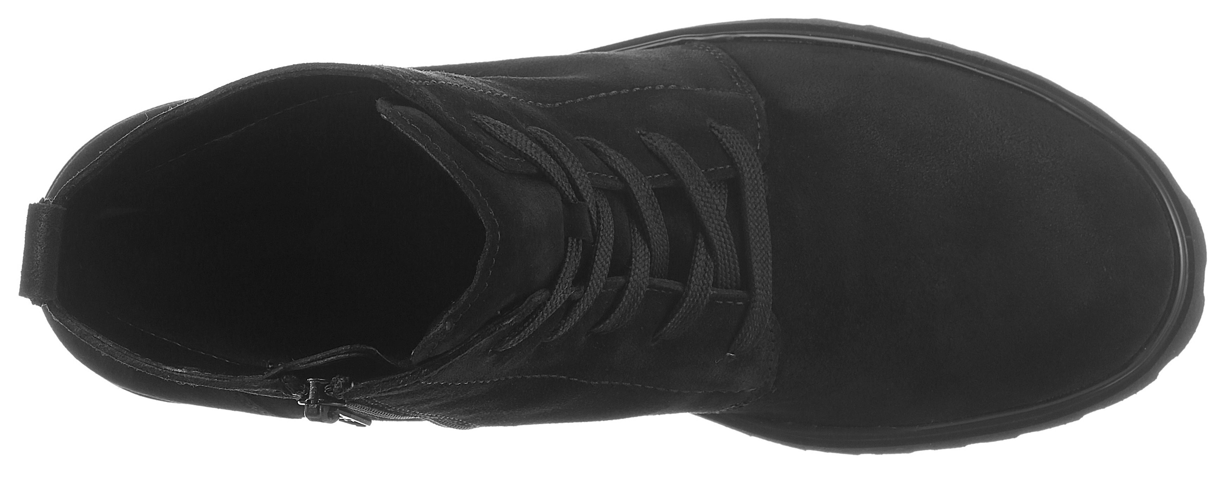 Waldläufer Schnürboots »H-LUISE«  , Stiefelette, Blockabsatz, in bequemer Schuhweite G (= weit)