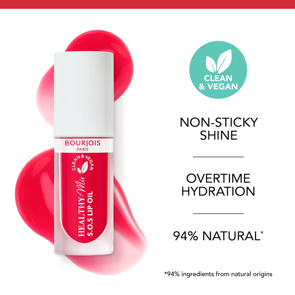 Bourjois Healthy Mix Clean S.O.S Lip Oil 03 Straw’Bisous4,5 ml