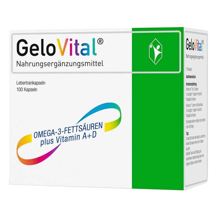 GeloVital Nahrungsergänzungsmittel Kapseln, 100 St