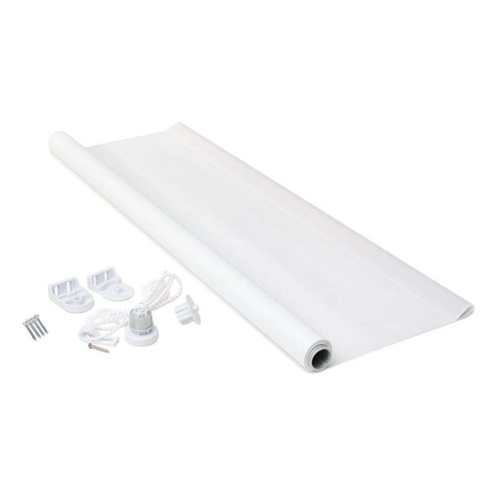 RULLEGARDIN KORAL LYSDEMPENDE 100X185CM HVIT