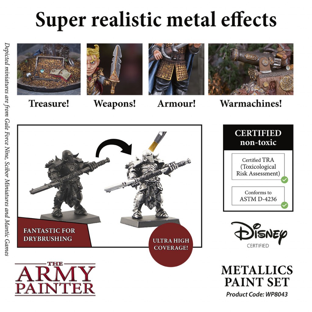 Army Painter - Warpaints Metallics Paint Set