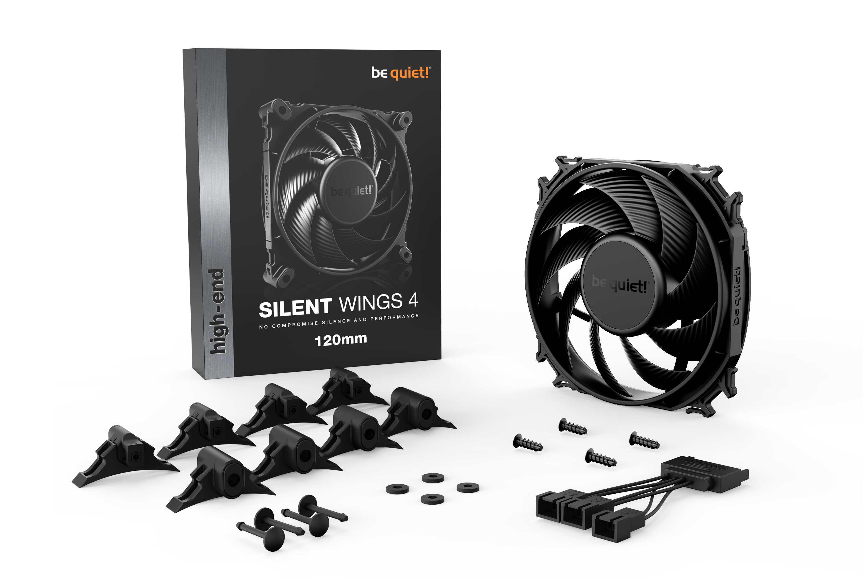 be quiet! SILENT WINGS 4 120mm PWM high-speed