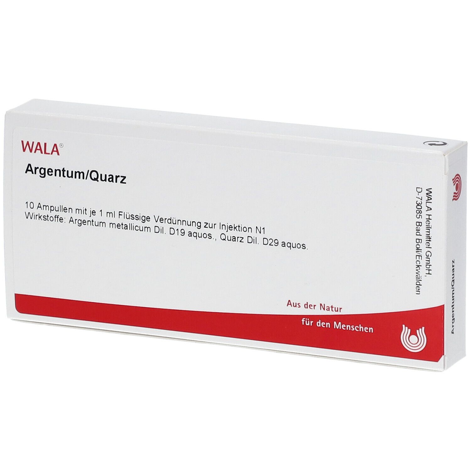 WALA® ARGENTUM/QUARZ Amp.