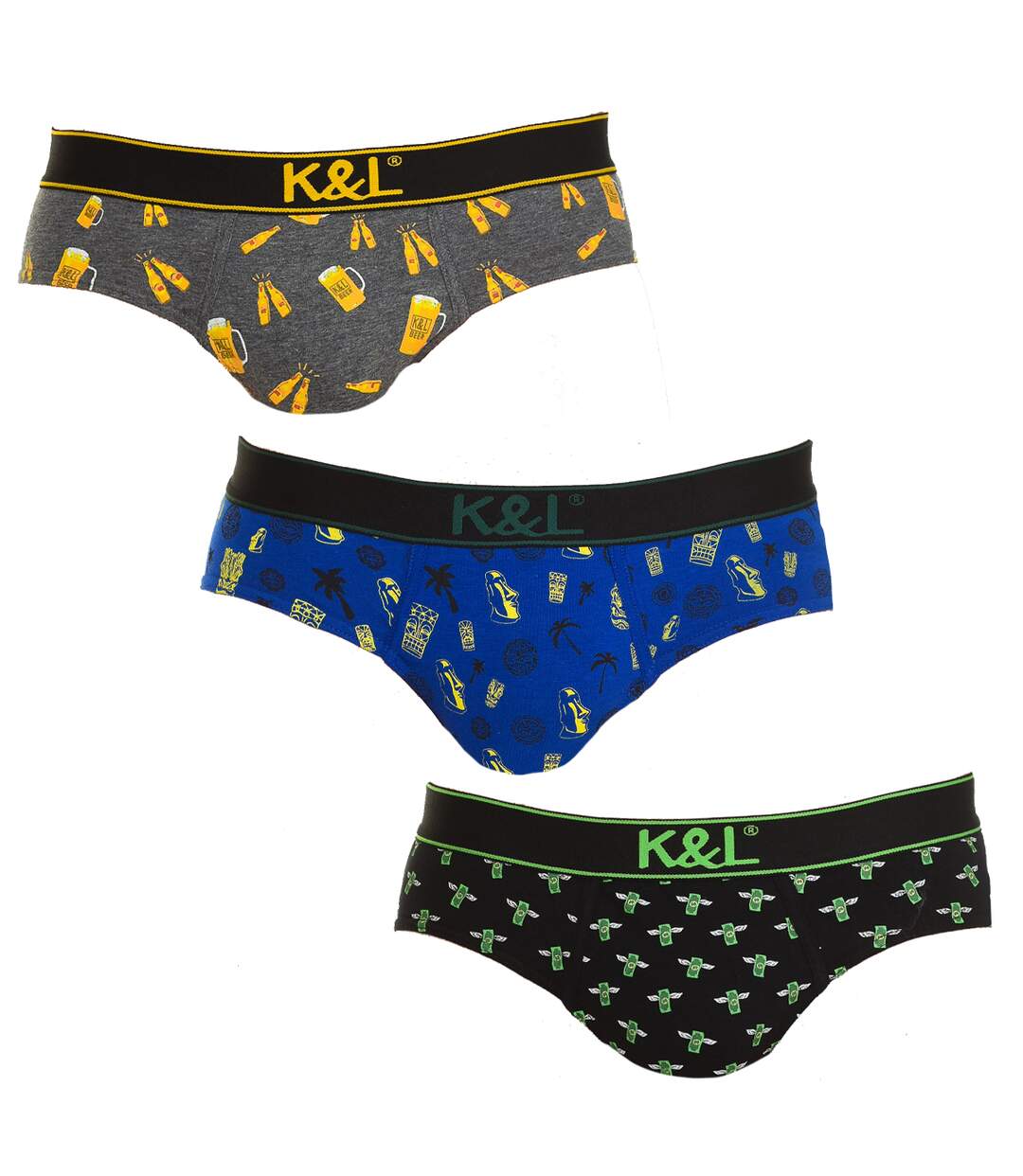 Pack-3 Briefs Funny