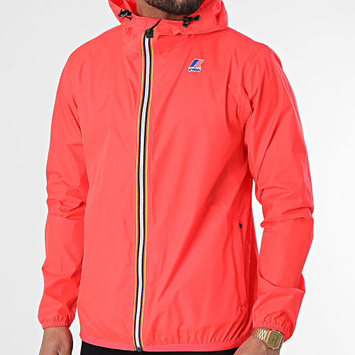 Coupe-Vent Le Vrai 3.0 Claude Rouge Fluo