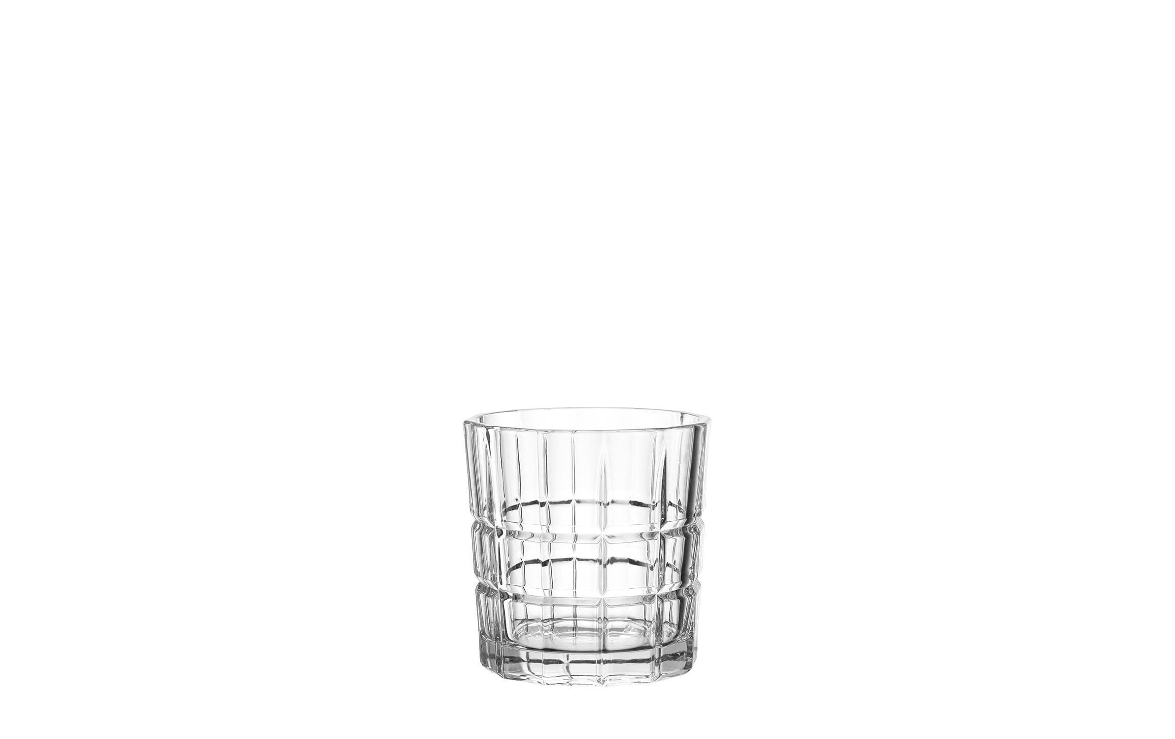 Whiskyglas Spiritii 360 ml, 4 Stück, TransparentKlassische Whiskygläser im Facettenstil