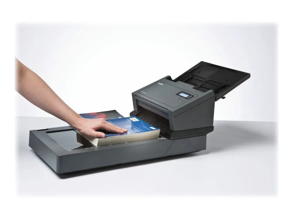 [OUTLET] - Brother PDS-5000F - Dokumentscanner - Dual CCD - Duplex - 218 x 5994 mm - 600 dpi x 600 dpi - op til 60 ppm (mono) / op til 60 ppm (farve) - ADF (100 ark) - op til 6000 scanninger pr. dag - USB 3.0