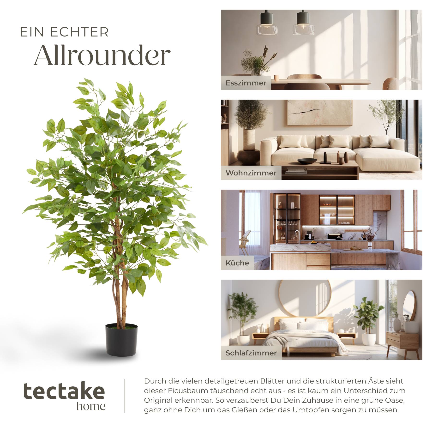 Künstlicher Ficusbaum Fida