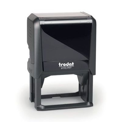 Trodat Printy 4927 - Tampon personnalisable avec 9 lignes de texte - zone d'impression 60 x 40 mm