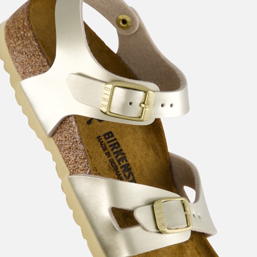 Birkenstock Rio Kids Sandalen goud Imitatieleer