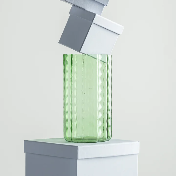 Serax - Waves N°4 Vase, grün