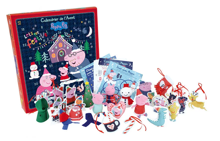 PEPPA PIG - CALENDRIER DE L'AVENT