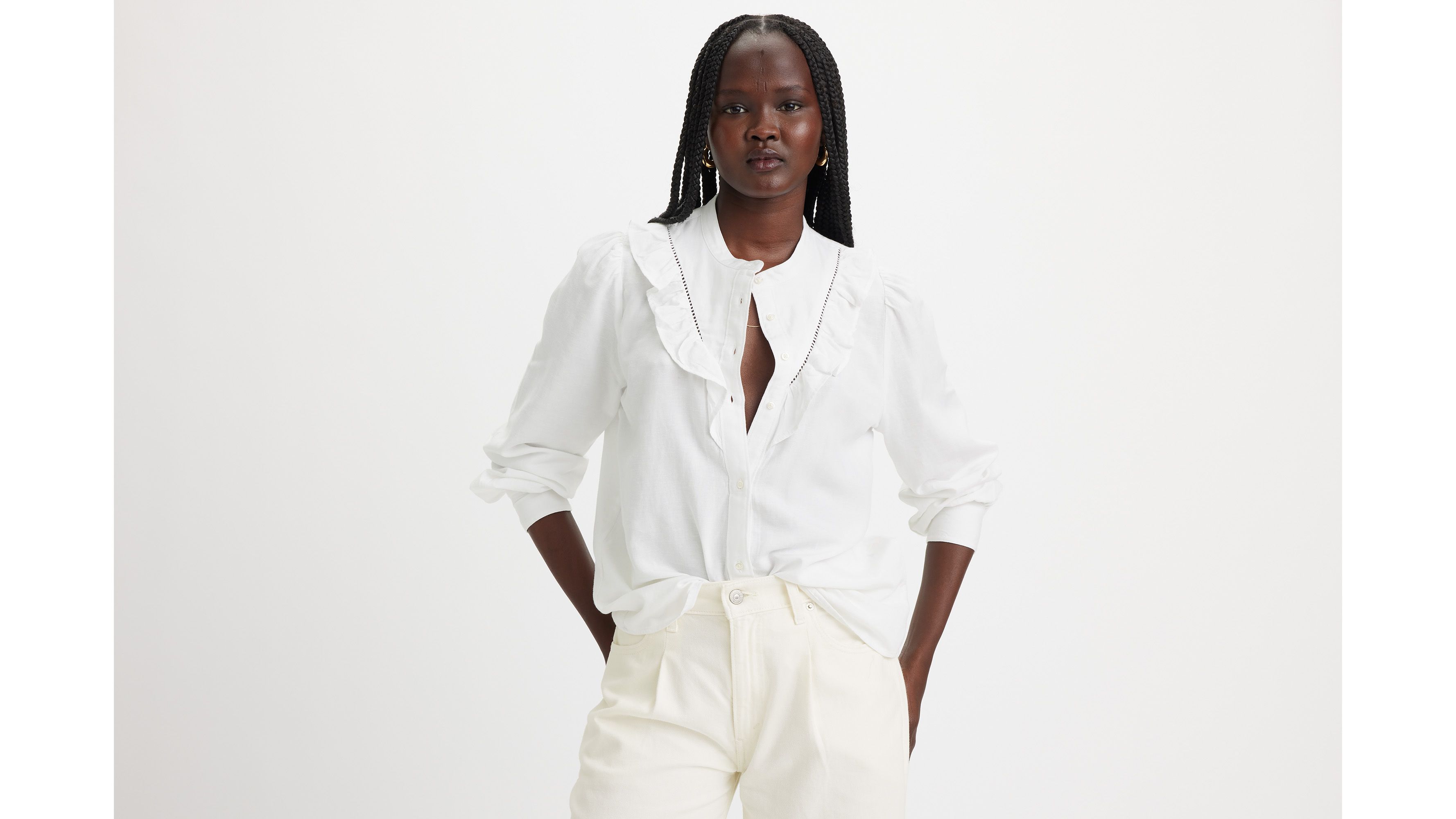 Blouse Carinna - Bright White - Blanc