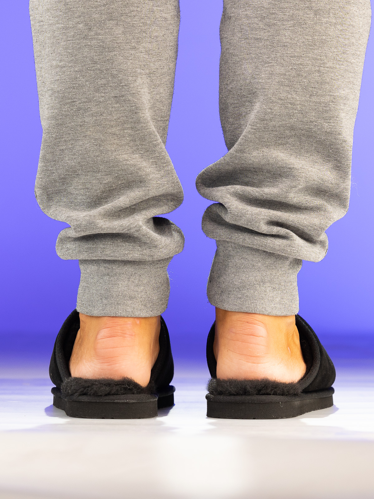 Noodles - Hut Wool Slipper Black - Trapes Sko