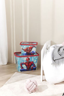 Marvel Spider-Man Oppbevaringsboks Sett 7l & 23l