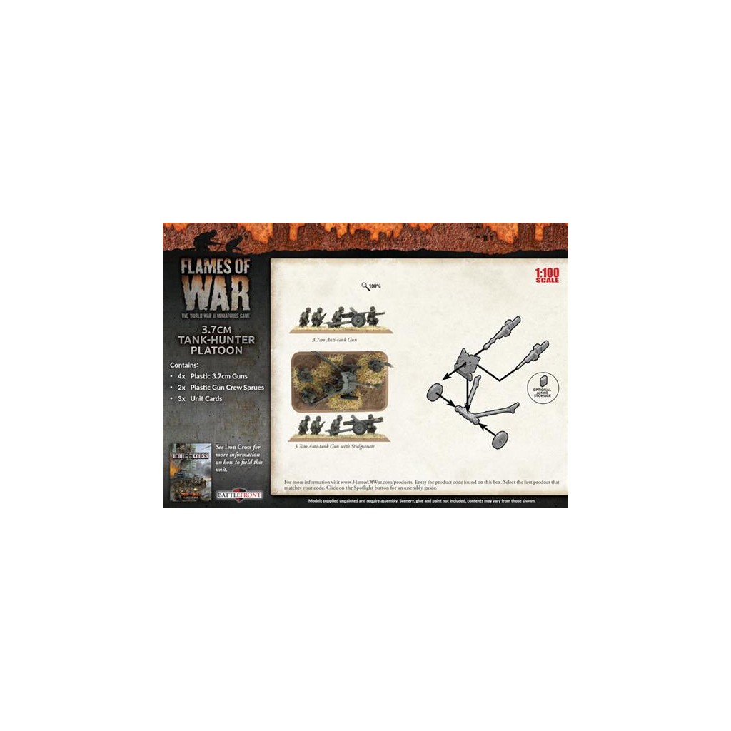 Flames of War - 3.7cm Tank-Hunter Platoon