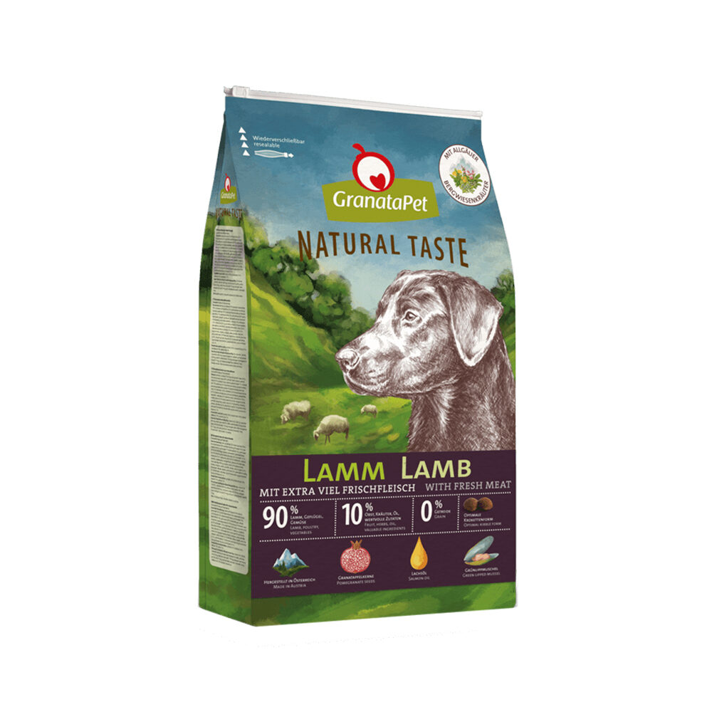 GranataPet Natural Taste Hondenvoer - Lam