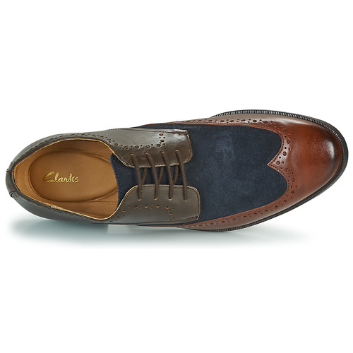 Clarks - STANFORD LIMIT - Marron / Bleu