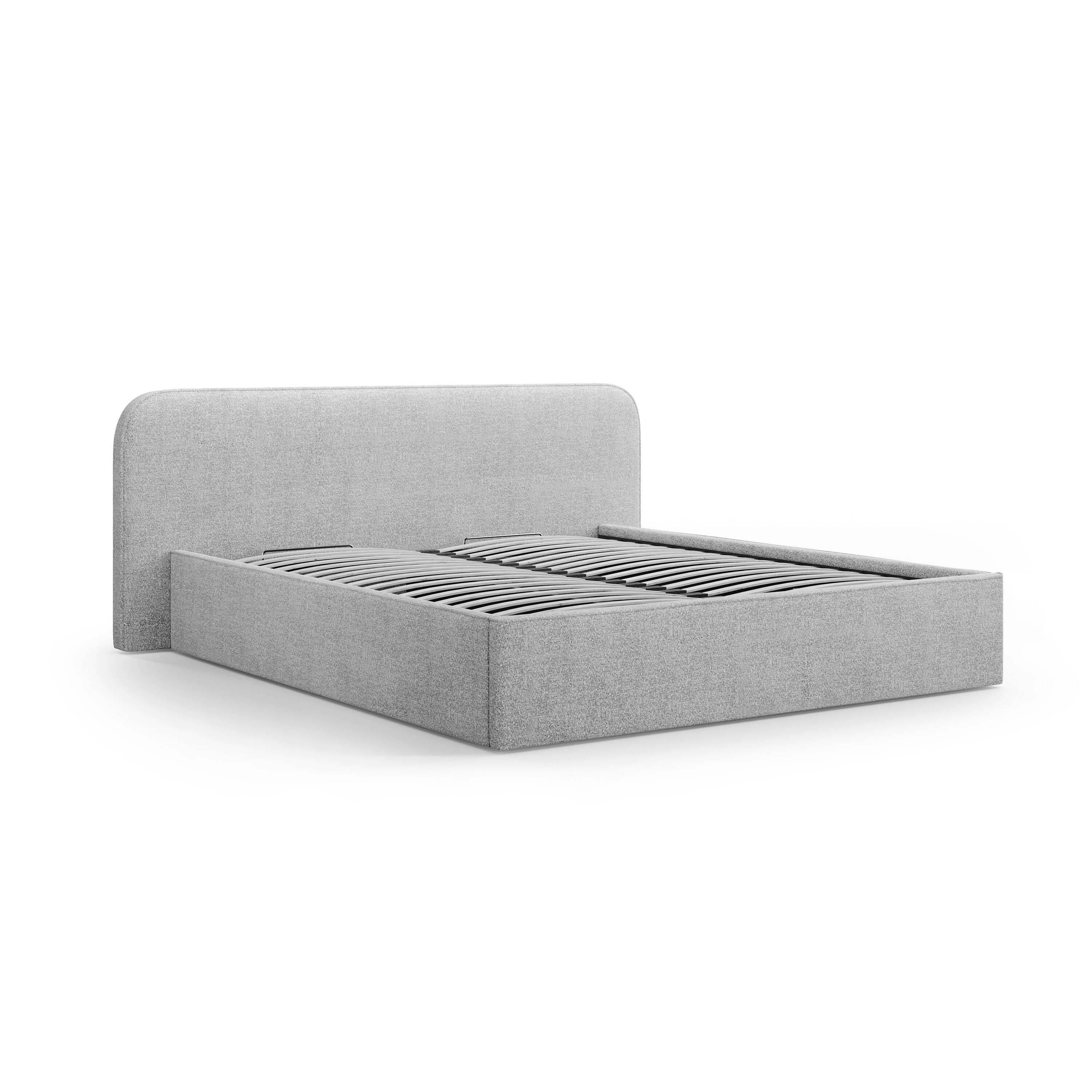 Micadoni Bedframe met opbergvak Elizabeth 140x200 bouclé