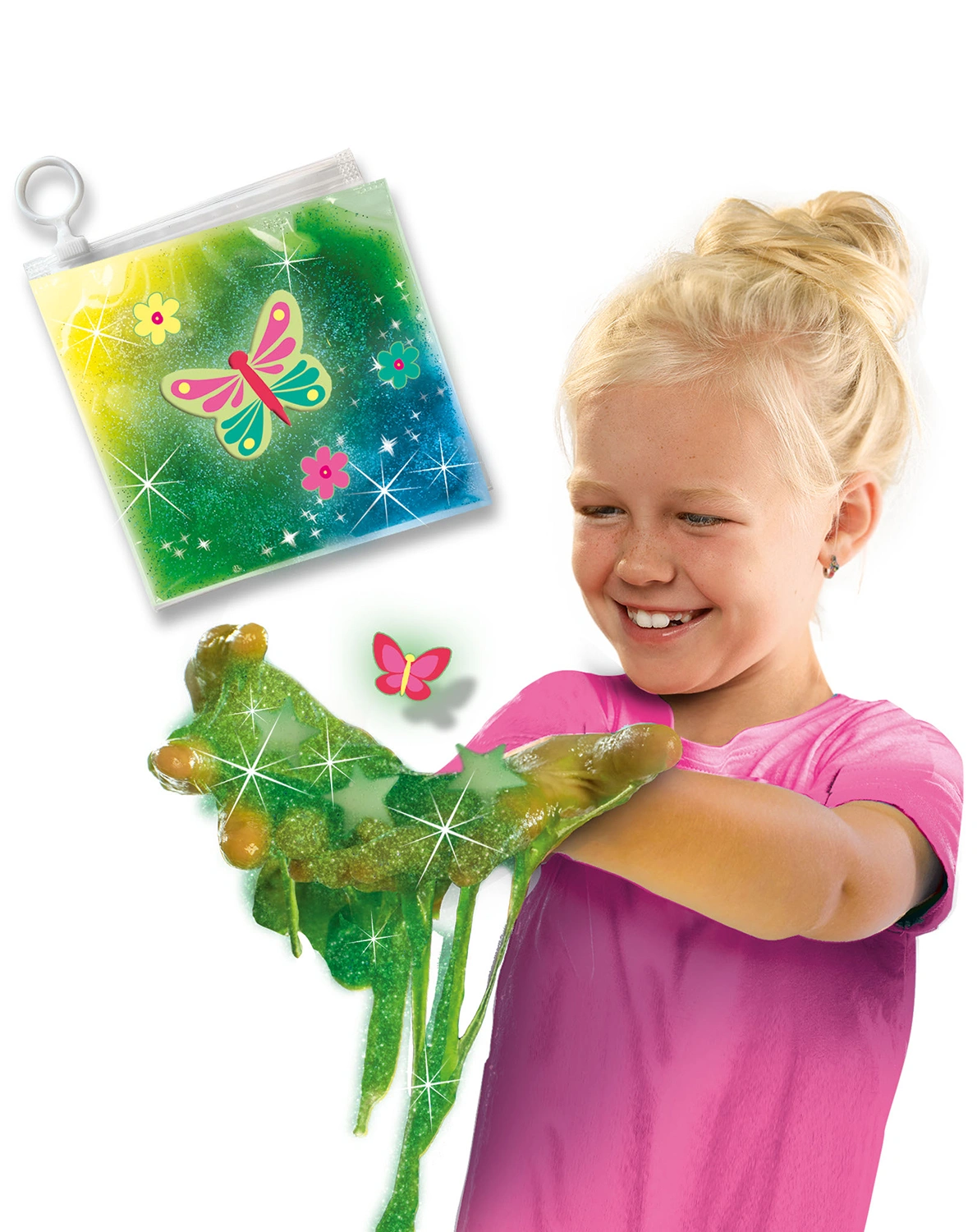 Schleim SLIME LAB - GLOW IN THE DARK