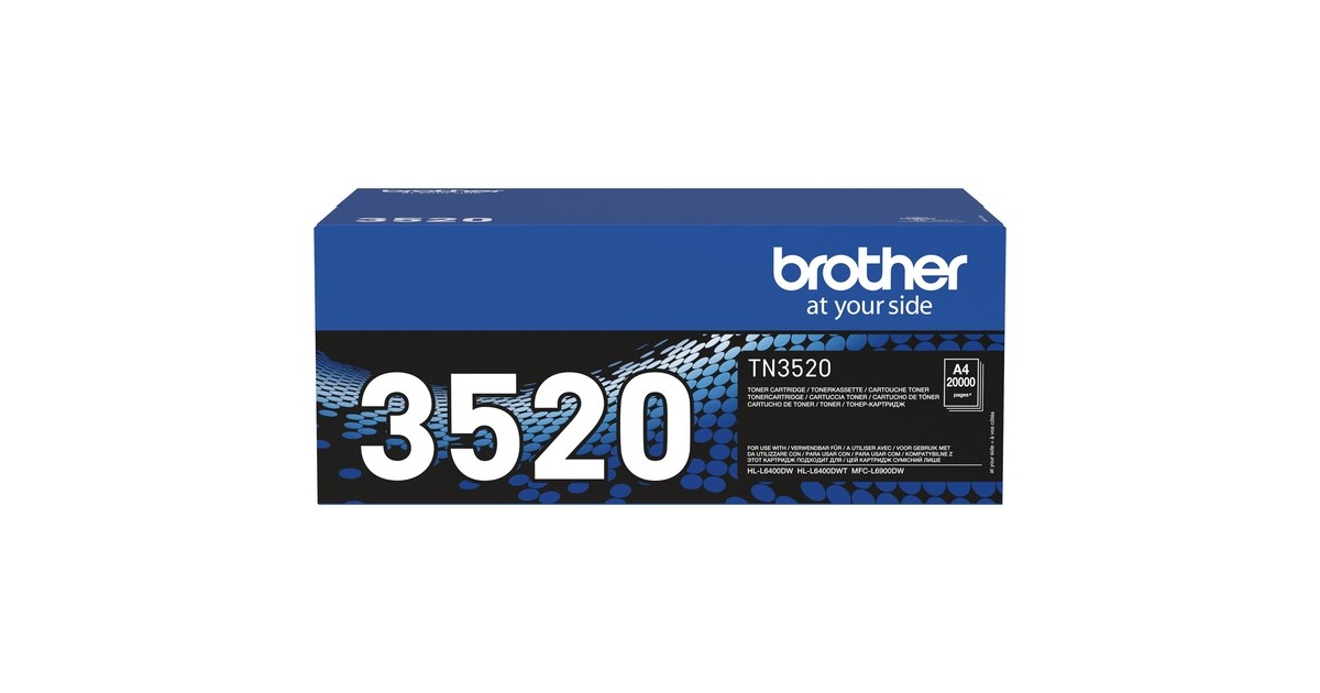 BrotherToner zwart TN-3520