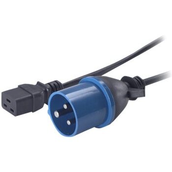 APC NetShelter - Cordon d'alim - Prises CEI309 et C19 - 50/60 Hz - 16A - 2,5m - Professionnels