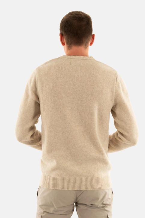 Pull hiver Benson & Cherry fed beige