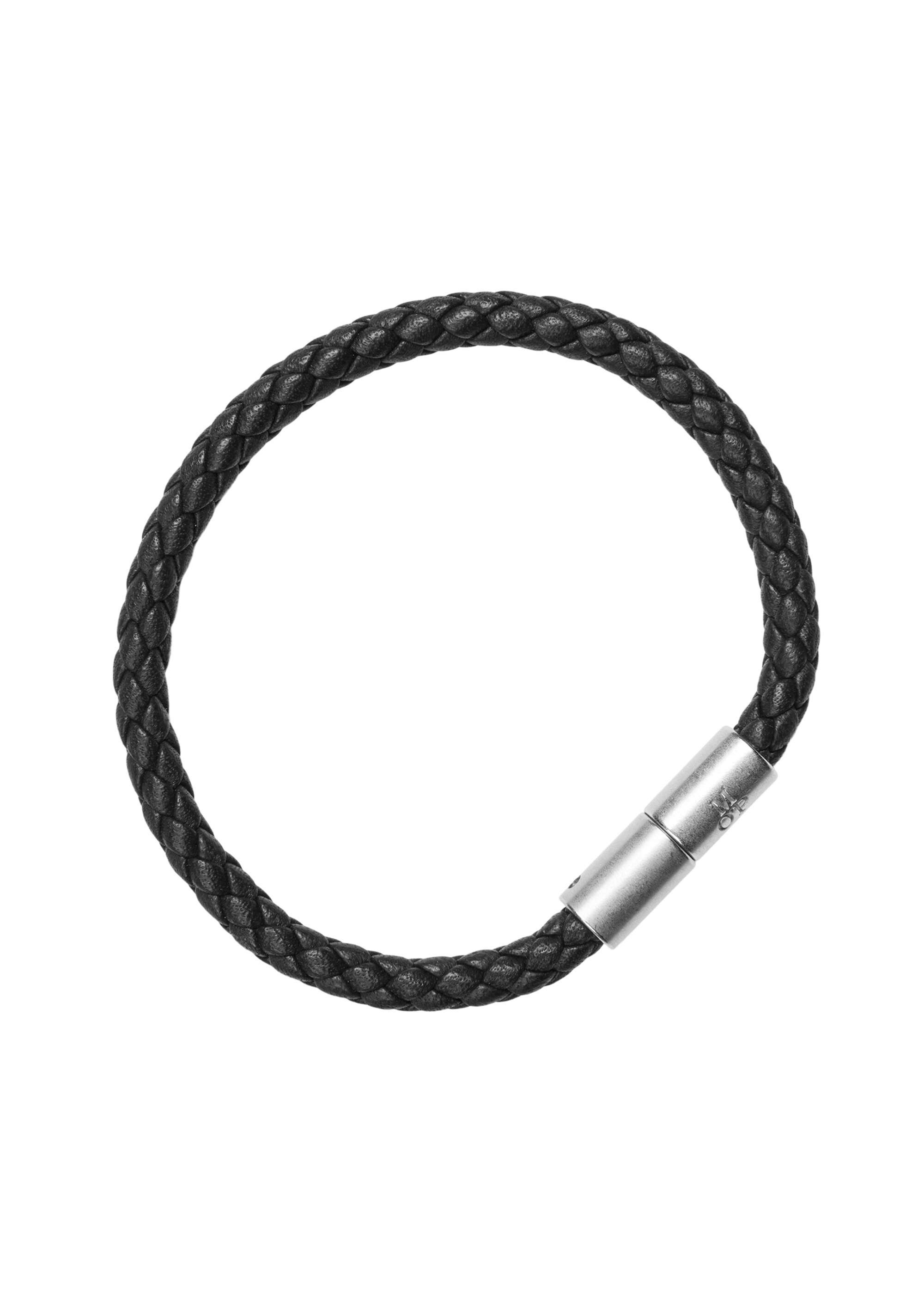 Geflochtes Armband aus reinem Rindsleder