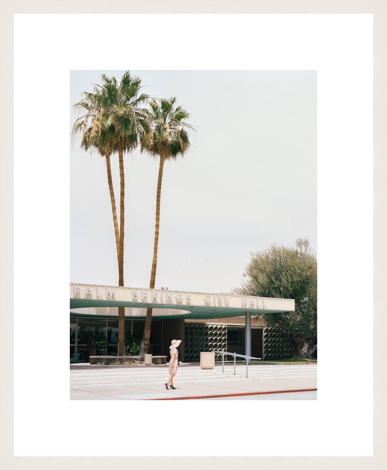 PALM SPRINGS CITY HALL (Albert Frey) by Stephanie Kloss - Limited Edition. Edition of: 150. Signed.
