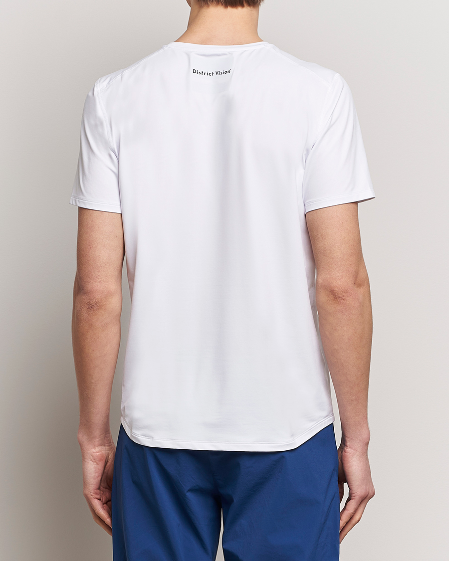 District Vision Lightweight Short Sleeve T-Shirts White