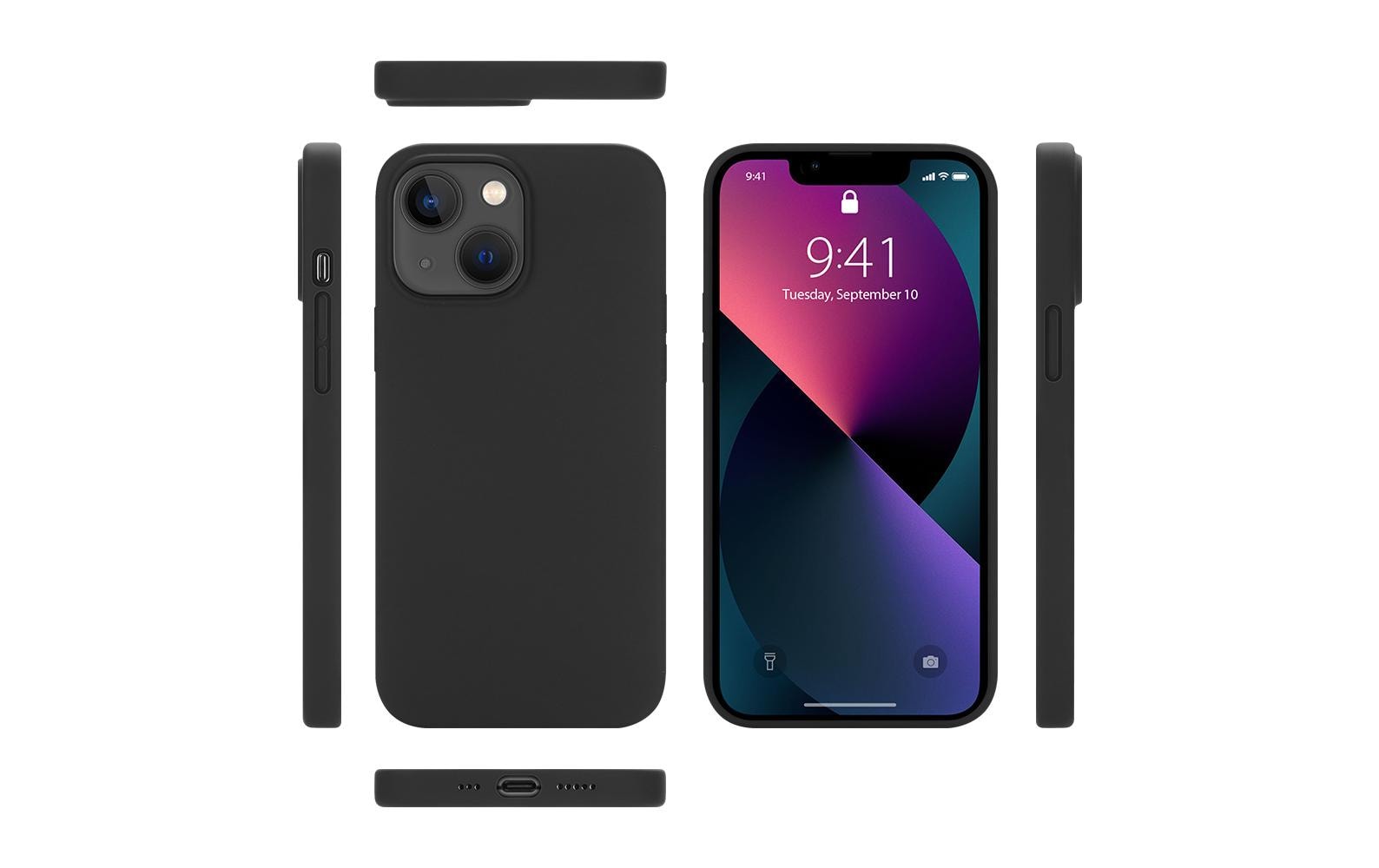 StyleShell Shock iPhone 15 SchwarzSchutzhülle für das Apple iPhone 15