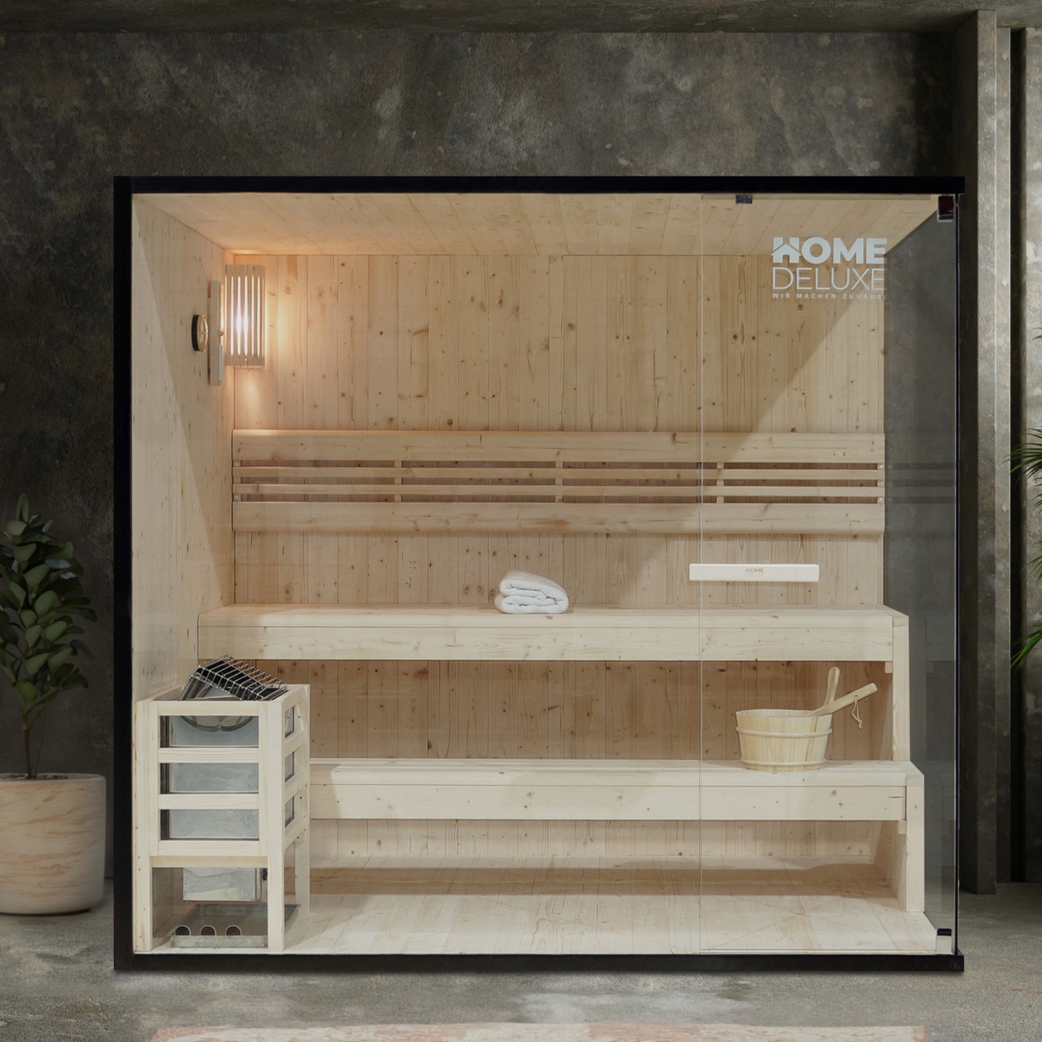 HOME DELUXE Sauna SHADOW XL