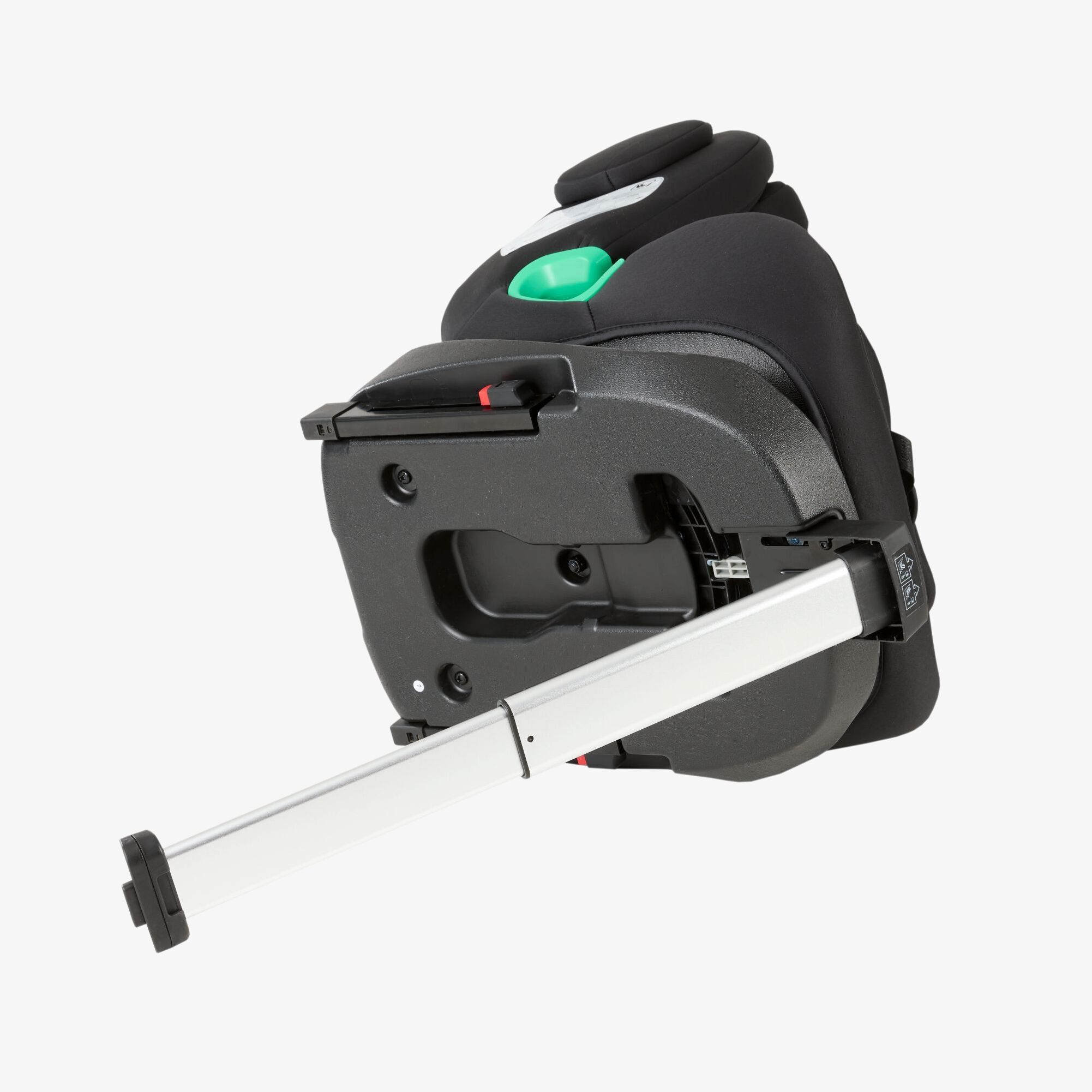 FableKids 360° i-Size Kinder-Autositz mit ISOFIX und Stützbein NORA Schwarz