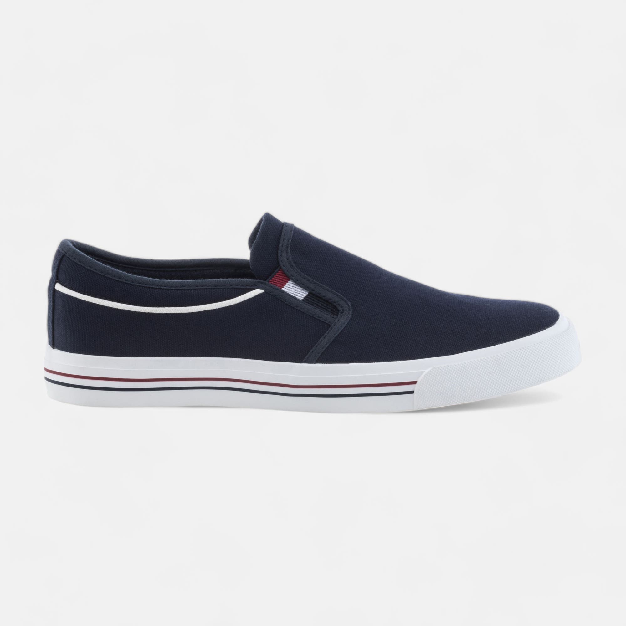 Baskets en toile Homme bleu marine