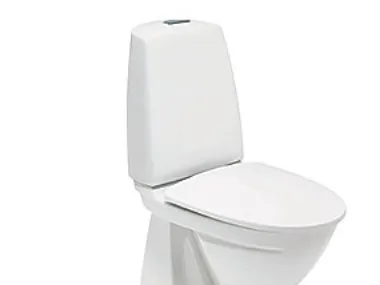 Ifö Sign toilet 6860 - hvid Indbygget S-lås 2-4L. Skyl