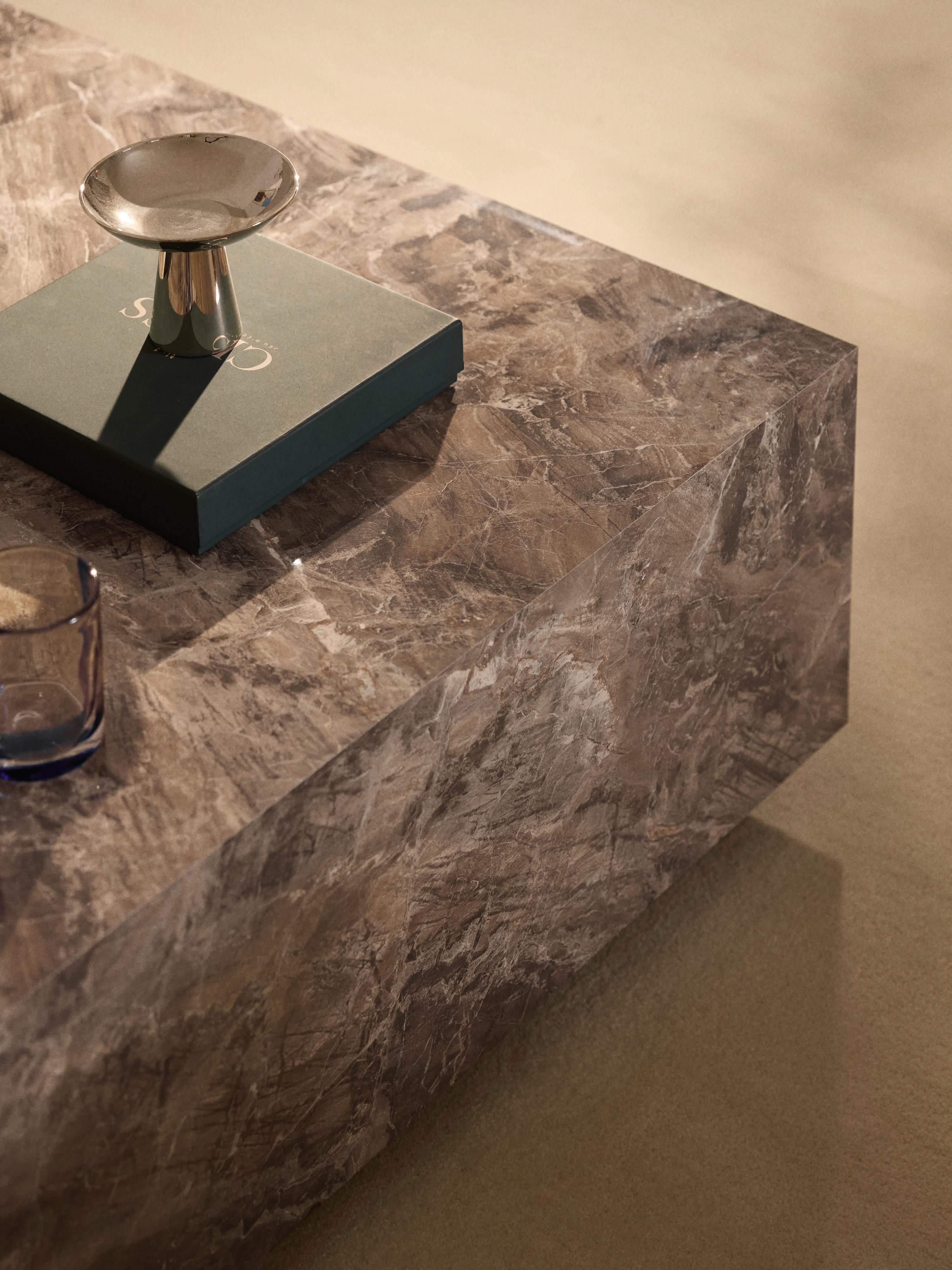 Salontafel Lesley met marmerlook