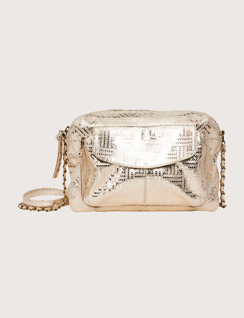 PIECES SAC À BANDOULIÈRE PETIT NAINA BEIGE
