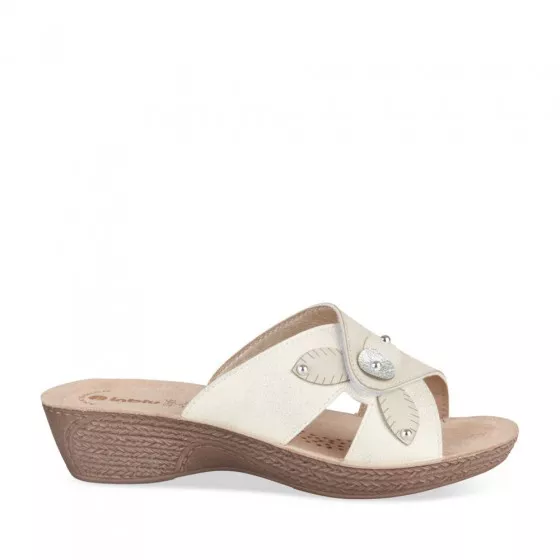Mules BLANC INBLU