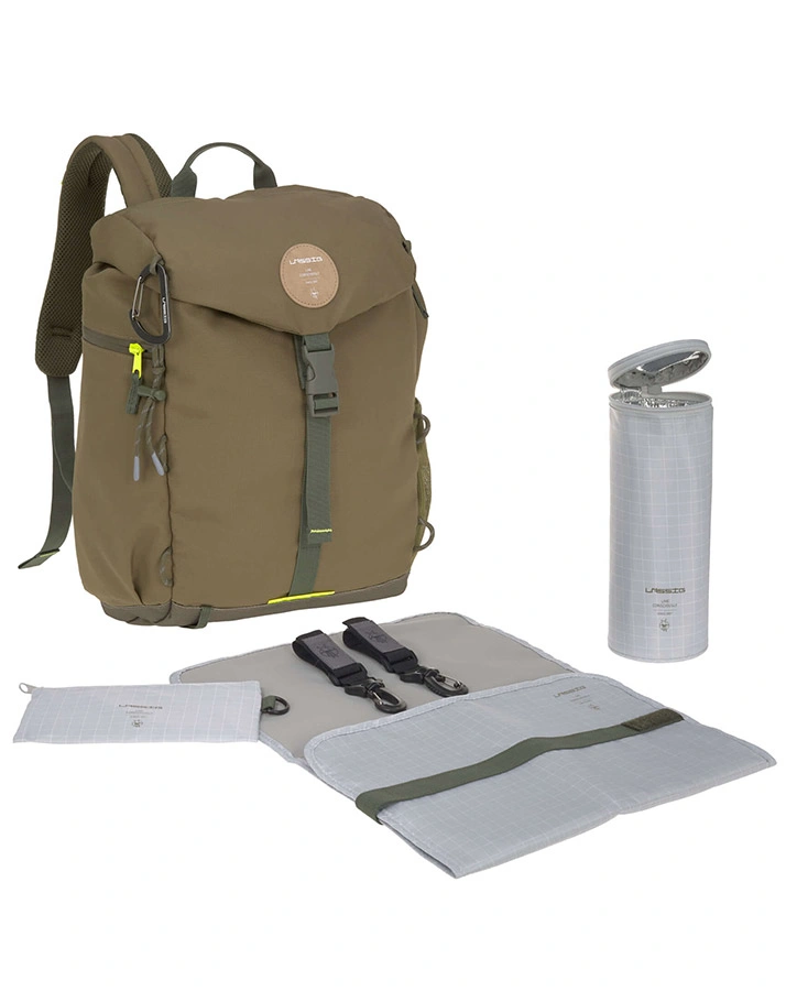 Wickelrucksack OUTDOOR (28x16x42) in olive