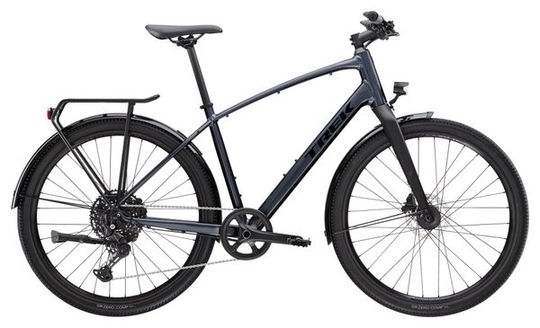 Vélo Fitness Trek Dual Sport 3 Equipped Shimano CUES U6000 10V 27.5'' Gris Gén 5