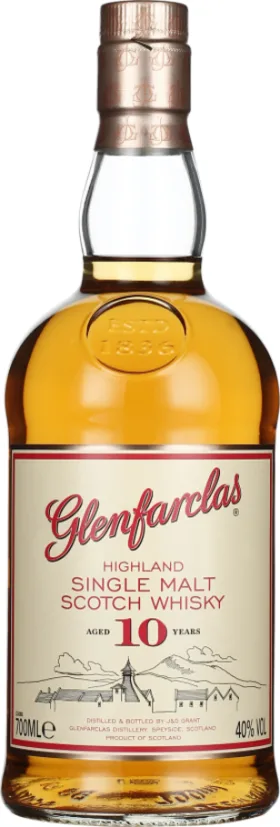 GLENFARCLAS 10 YEARS SINGLE MALT 70CL