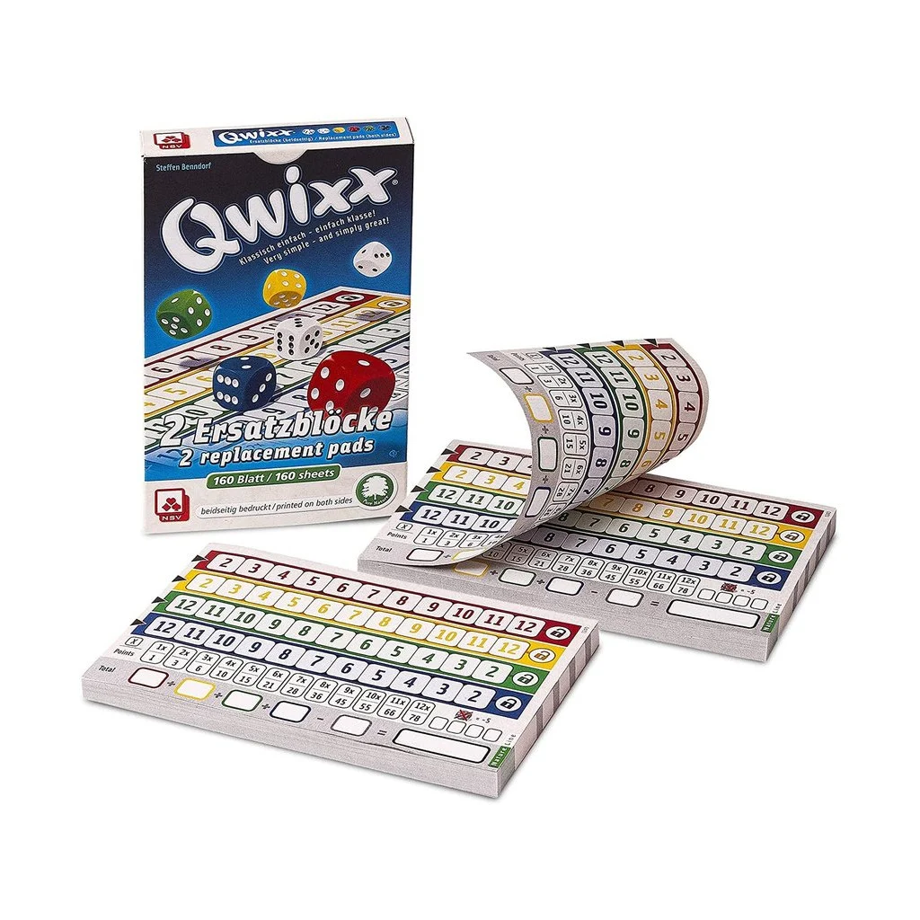 Qwixx NatureLine - Blocs Supplémentaires