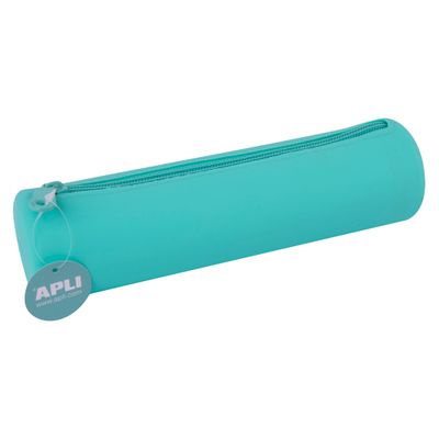 Apli Fluor - Trousse ronde 1 compartiment - silicone - disponible dans différentes couleurs