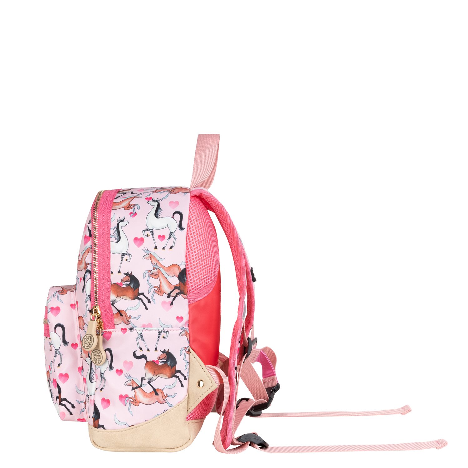 Pick & Pack Magic Horses Backpack S pink