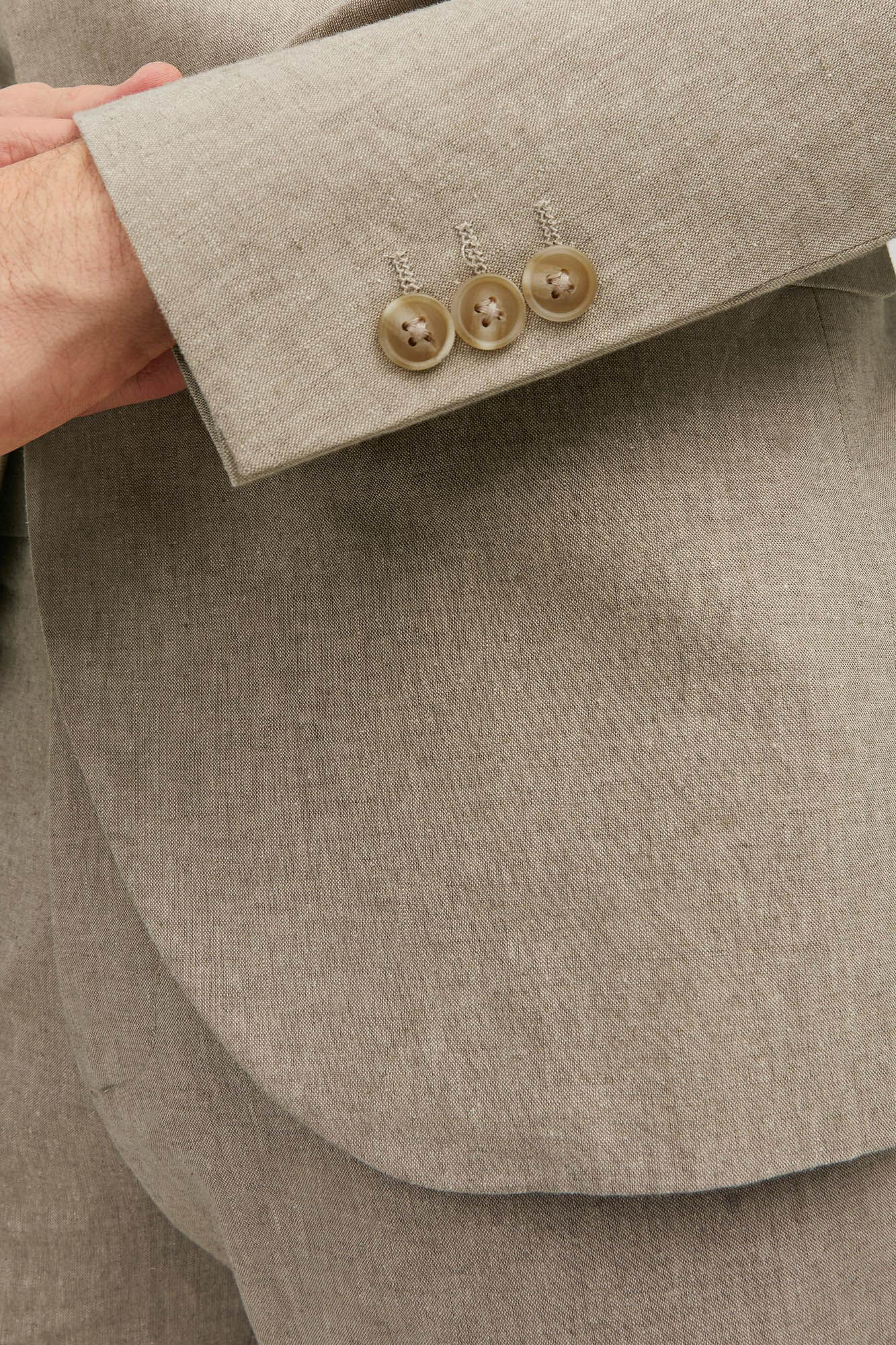 Blazer de linho - Bege