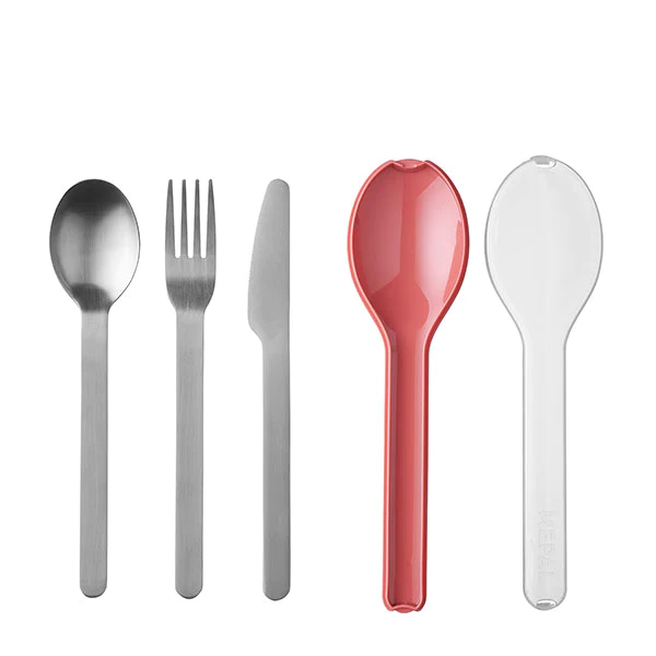 Set de 3 couverts Ellipse Vivid Mauve Mepal