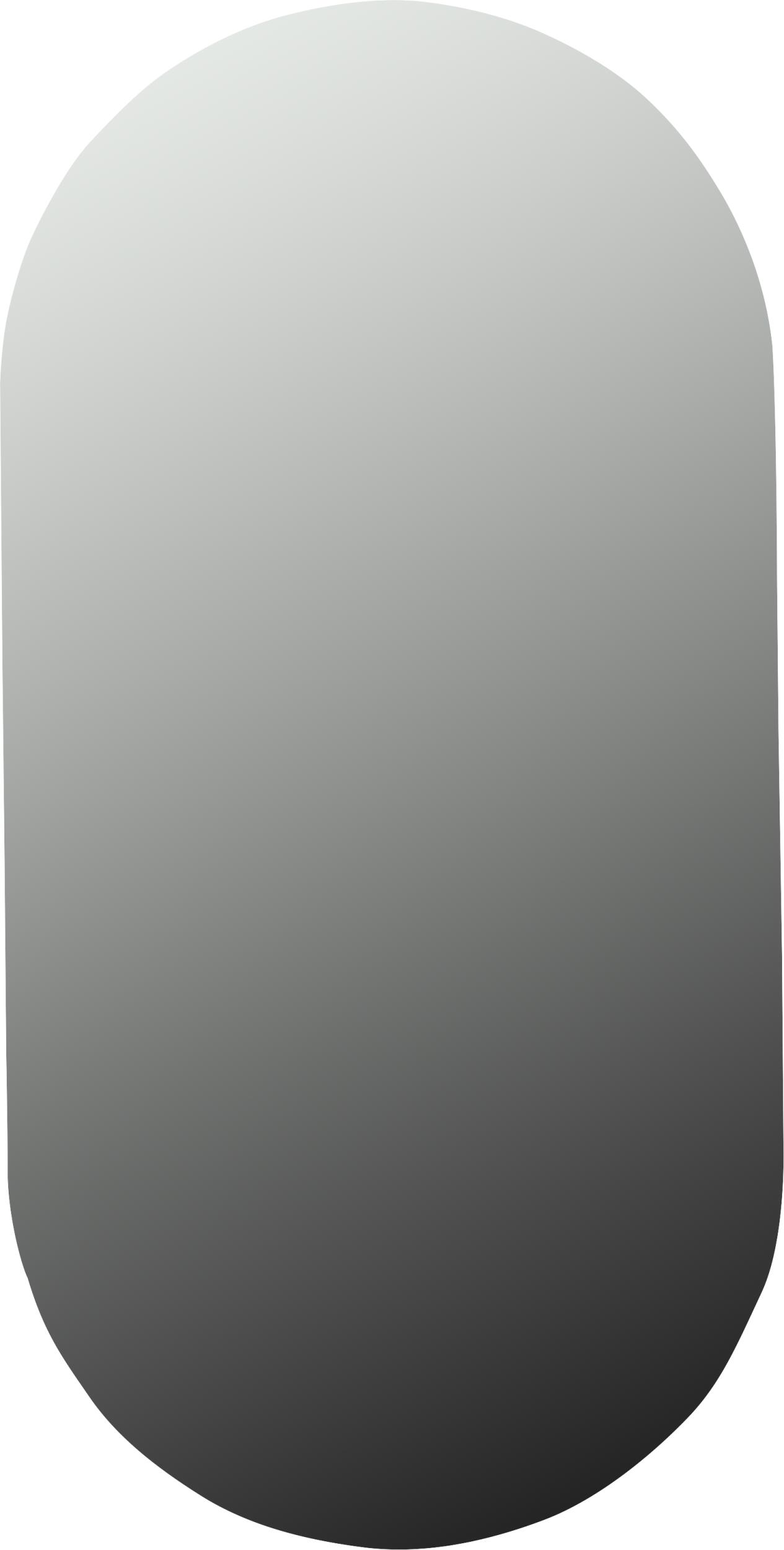 Gila oval 100 x 50 cm Spejl