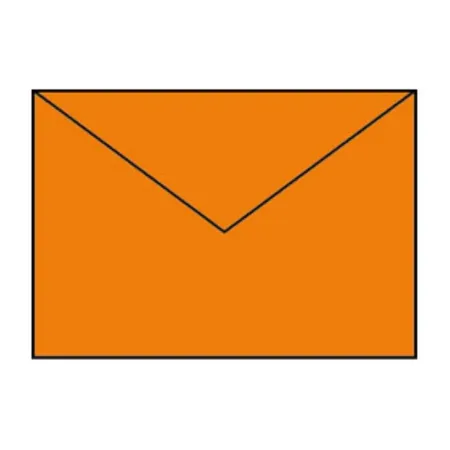 Rössler Coloretti Briefumschläge, C5, apfelsine, 5 Stück